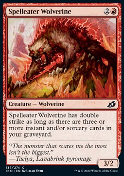 Ghiottone Ingoiamagie - Ikoria: Lair of Behemoths (Common) [IKO-137]