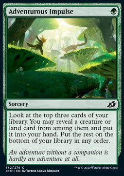 Impulso Avventuroso - Ikoria: Lair of Behemoths (Common) [IKO-142]
