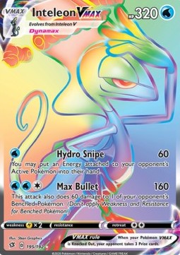 Inteleon VMAX - Fragore Ribelle (Secret Rare) [RCL-195]