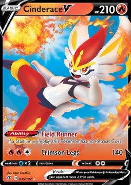 Cinderace V - Fragore Ribelle (Ultra Rare) [RCL-35]