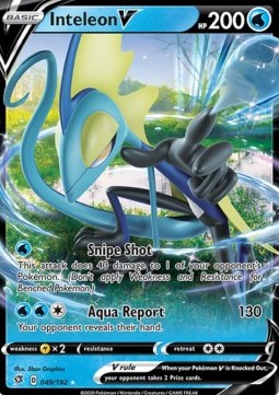 Inteleon V - Fragore Ribelle (Ultra Rare) [RCL-49]