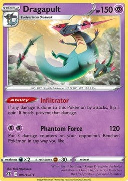 Dragapult - Fragore Ribelle (Holo Rare) [RCL-91]