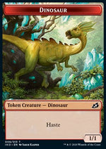 Dinosaur Token (Red 1/1) - Ikoria: Lair of Behemoths: Extras (Token) [XIKO-T08]