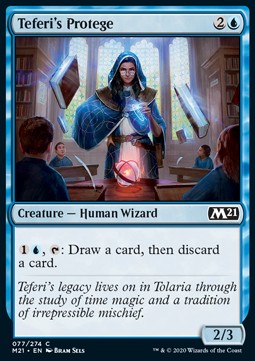 Protetta di Teferi - Set Base 2021 (Common) [M21-77]