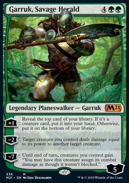 Garruk, Araldo Selvaggio - Set Base 2021: Extras (Mythic) [XM21-336]