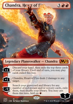 Chandra, Cuore di Fuoco - Set Base 2021: Extras (Mythic) [XM21-283]