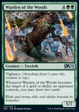 Guardiano dei Boschi - Set Base 2021 (Uncommon) [M21-213]