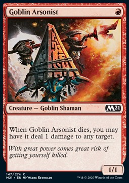 Goblin Inceneritore - Set Base 2021 (Common) [M21-147]