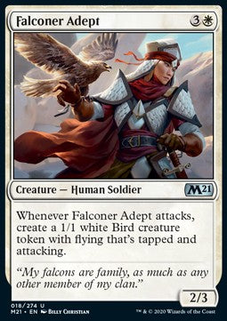 Falconiera Esperta - Set Base 2021 (Uncommon) [M21-18]