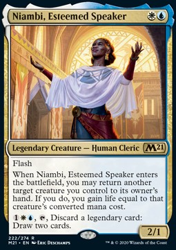 Niambi, Oratrice Rinomata - Set Base 2021 (Rare) [M21-222]