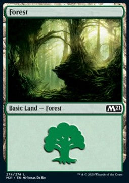 Foresta - Set Base 2021 (Land) [M21-274]