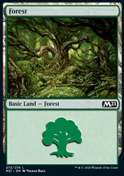 Foresta - Set Base 2021 (Land) [M21-272]