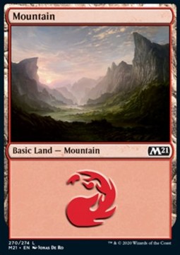 Montagna - Set Base 2021 (Land) [M21-270]