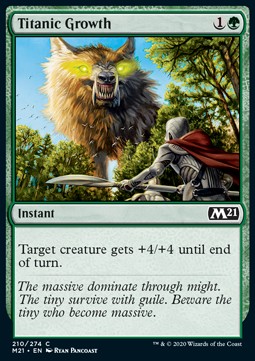 Crescita Titanica - Set Base 2021 (Common) [M21-210]