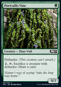 Saracinesca di Rampicanti - Set Base 2021 (Common) [M21-195]