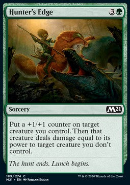 Vantaggio del Cacciatore - Set Base 2021 (Common) [M21-189]