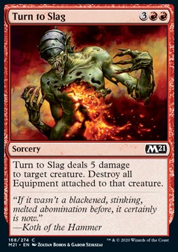 Tramutare in Scorie - Set Base 2021 (Common) [M21-168]