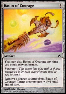 Bastone del Coraggio - Quinta Alba (Common) [5DN-105]