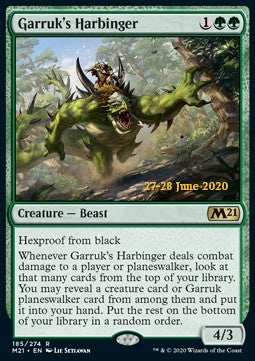 Messaggero di Garruk - Set Base 2021: Promos (Rare) [PM21-185]