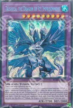 Trishula, il Drago dell'Imprigionamento Ghiacciato - Battles of Legend: Armageddon (Secret Rare) [BLAR-048]