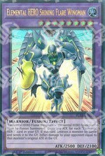 Uomo Alato della Fiammata Lucente EROE Elementale - Battles of Legend: Armageddon (Ultra Rare) [BLAR-054]