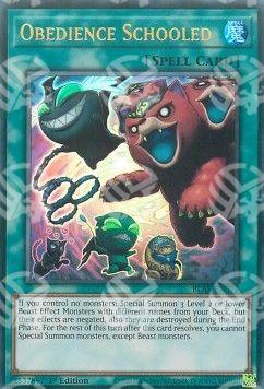 Obbedienza Insegnata - Battles of Legend: Armageddon (Ultra Rare) [BLAR-071]