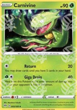 Carnivine - Fiamme Oscure (Uncommon) [DAA-5]