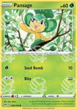 Pansage - Fiamme Oscure (Common) [DAA-6]