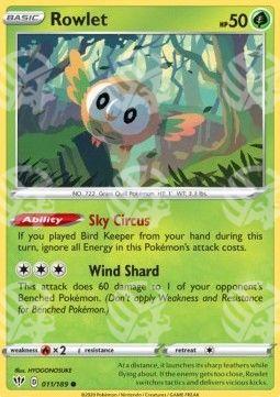 Rowlet - Fiamme Oscure (Common) [DAA-11]