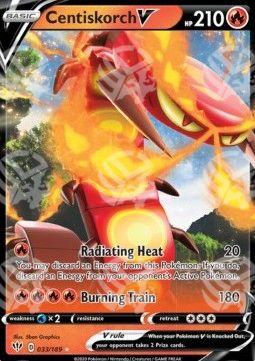 Centiskorch V - Fiamme Oscure (Ultra Rare) [DAA-33]