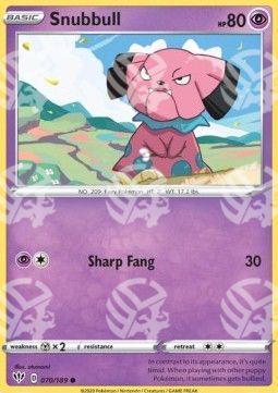 Snubbull - Fiamme Oscure (Common) [DAA-70]