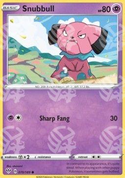Snubbull - Fiamme Oscure (Common) [DAA-70]