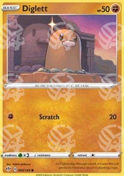 Diglett - Fiamme Oscure (Common) [DAA-84]