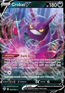 Crobat V - Fiamme Oscure (Ultra Rare) [DAA-104]