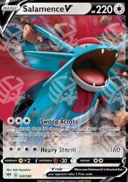 Salamence V - Fiamme Oscure (Ultra Rare) [DAA-143]