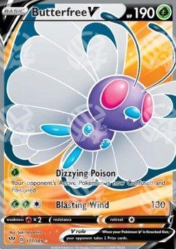 Butterfree V - Fiamme Oscure (Ultra Rare) [DAA-177]