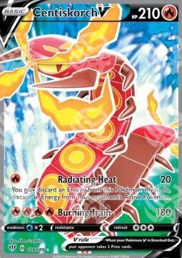 Centiskorch V - Fiamme Oscure (Ultra Rare) [DAA-179]