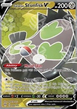 Galarian Stunfisk V - Fiamme Oscure (Ultra Rare) [DAA-184]