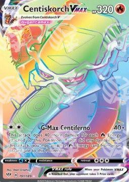 Centiskorch VMAX - Fiamme Oscure (Secret Rare) [DAA-191]