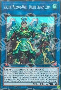 Giuramento Antichi Guerrieri - Signori Doppio Drago - Rise of the Duelist (Super Rare) [ROTD-048]