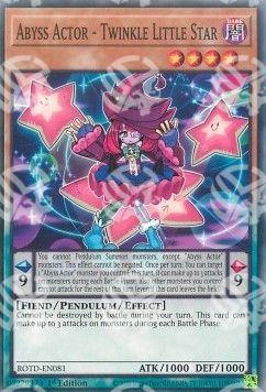 Attore dell'Abisso - Piccola Stella Luccicante - Rise of the Duelist (Common) [ROTD-081]