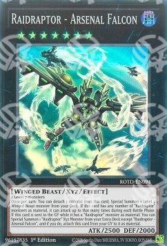 Raidraptor - Falco Arsenale - Rise of the Duelist (Super Rare) [ROTD-094]