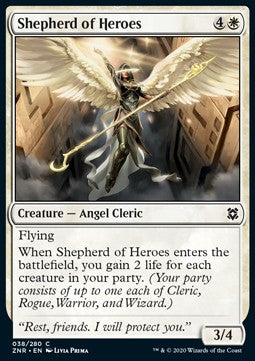 Pastore di Eroi - Rinascita di Zendikar (Common) [ZNR-38]