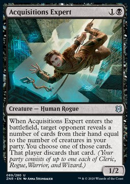 Esperta di Acquisizioni - Rinascita di Zendikar (Uncommon) [ZNR-89]