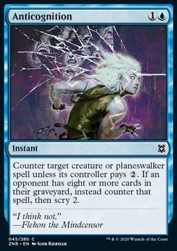 Anticognizione - Rinascita di Zendikar (Common) [ZNR-45]