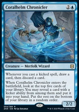 Cronista di Elmo Corallino - Rinascita di Zendikar (Rare) [ZNR-54]