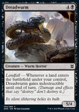 Wurm Terrificante - Rinascita di Zendikar (Common) [ZNR-100]