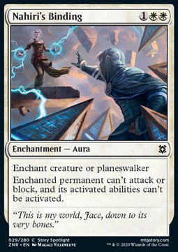 Imprigionamento di Nahiri - Rinascita di Zendikar (Common) [ZNR-29]