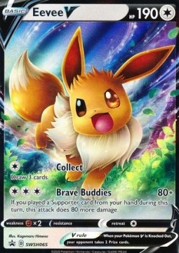 Eevee V - SWSH Black Star Promos (Promo) [SWSH-065]