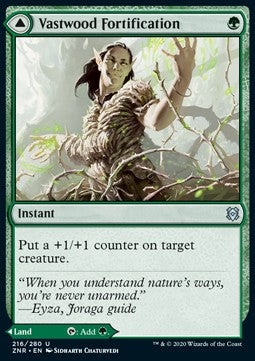 Fortificazione di Boscovasto // Selva di Boscovasto - Rinascita di Zendikar (Uncommon) [ZNR-216]